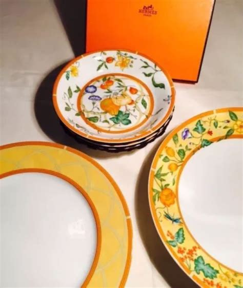 hermes plates collection|authentic Hermes plates.